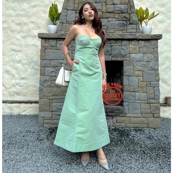 MANGO A-Line Midi Dress NWT LAST ONE!!! - Picture 2 of 16